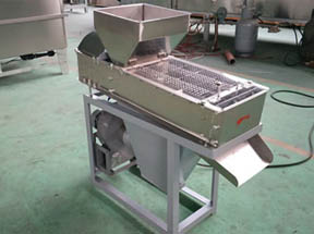 Peanut peeling machine was purchased by Indian customer